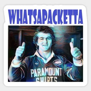 Newtown Jets - Phil Sigsworth - WHATSAPACKETTA Sticker